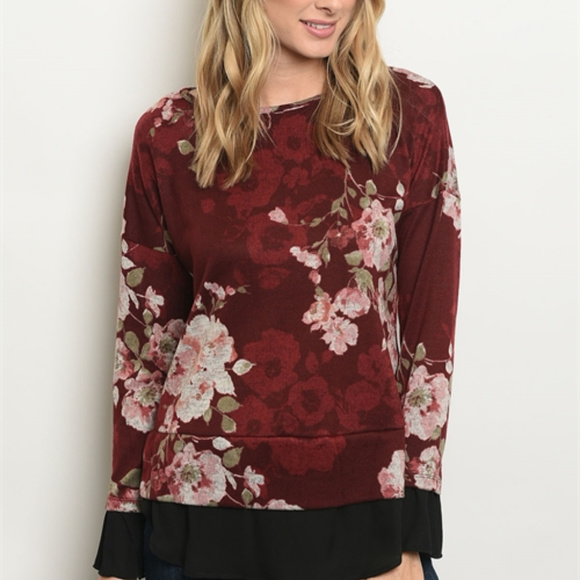 Floral Longsleeve - Picture 2 of 3